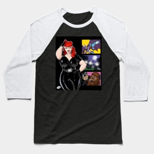 Lucy Chaplin "Bad Girl" Baseball T-Shirt